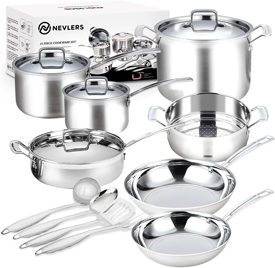 nevlers-15-pcs-stainless-steel-pots-and-pans-set